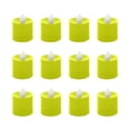 thumbnail image 1 of Night Light Halloween 12Pack Orange Tea Light Candles Battery Powered LED Tea Lights With Warm White Pumpkins For Halloween Party Lights, 1 of 5