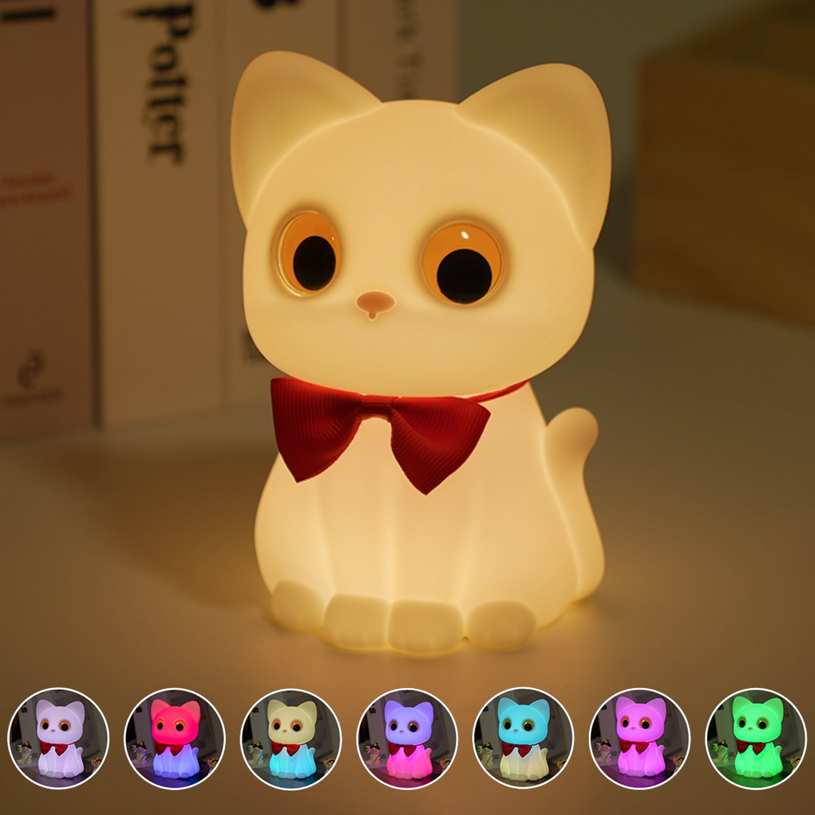 Girls Night Light Unicorn Night Light For Kids - Cute Cartoon Lamp, Touch  Sensor, Color Changing, USB Rechargeable, Silicone LED Light, Baby Nursery  Decor From Lamps\u0026Shades - Price 11.81 Night Light Kids, image size:1600x1600