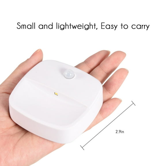 Night Light, Light Battery-Powered Sensor Light, LED Night Light, Kitchen Bathroom Bedroom For Hallway