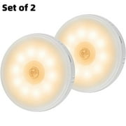 Night Light with Motion Sensor, USB Rechargeable Without Socket, LED Night Light, Dimmable for Hallway, Bedroom, Bathroom, Living Room, Kitchen, Wall or Wardrobe, 0.5 W 0.66 in Biutee