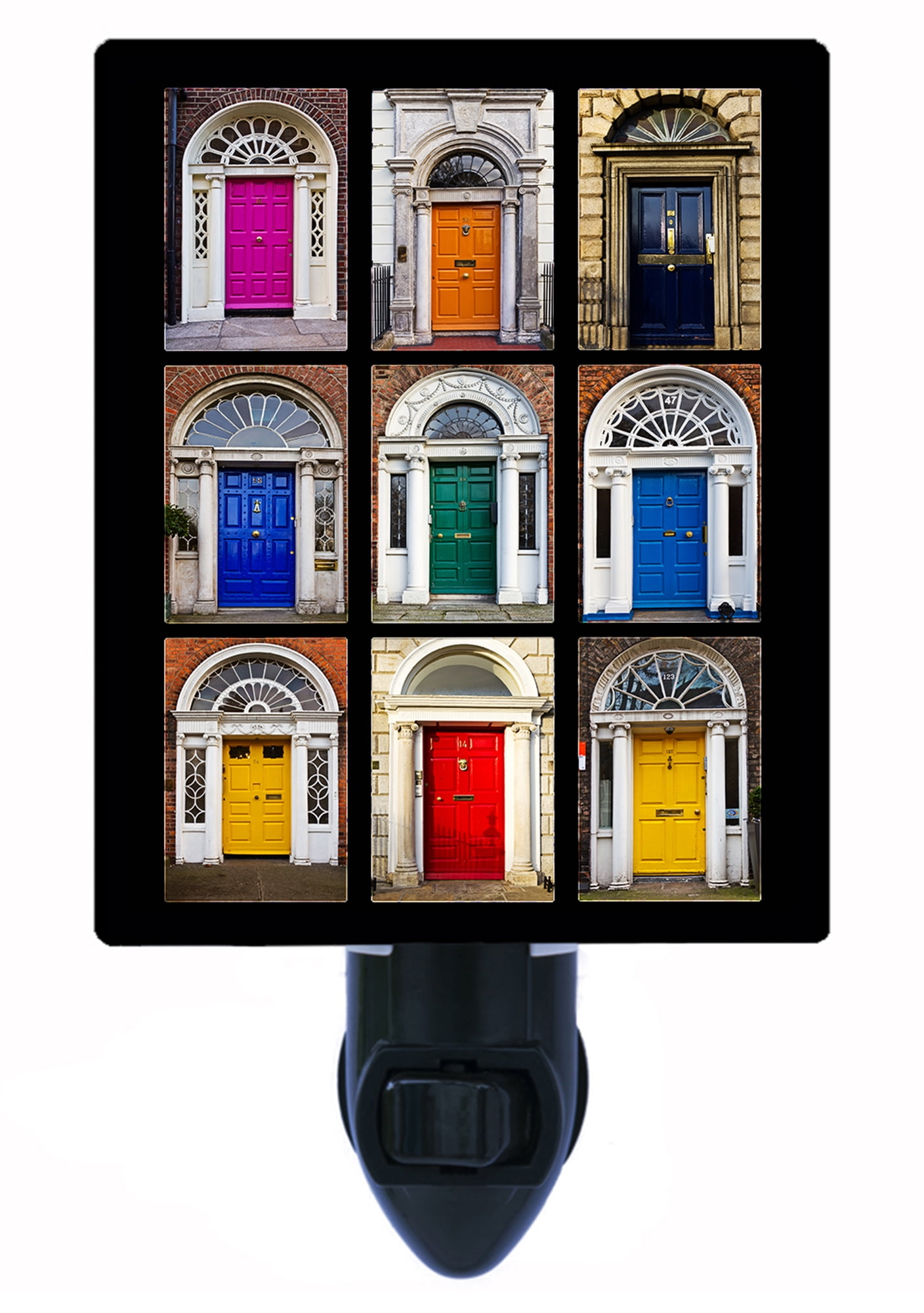 Night Light - Night Light Plus Extra Free Switchable Insert. 4 Watt Bulb, E12 Base. Dublin Doors.