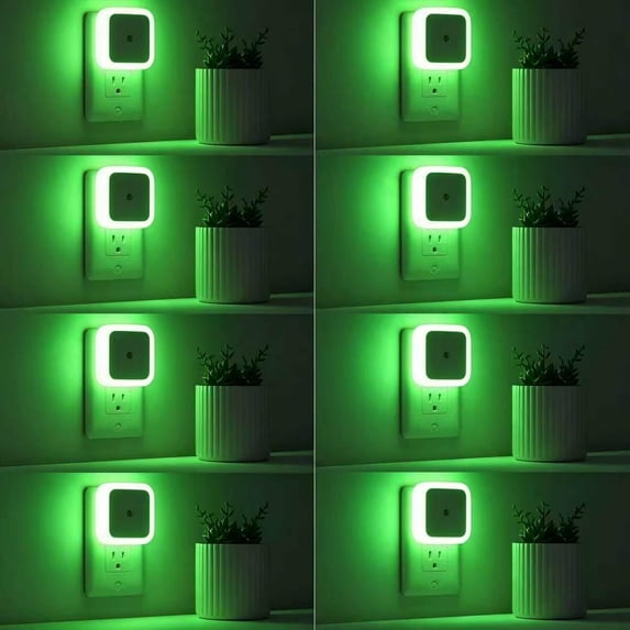 Led Bulbs In House Night Light, Night Lights Plug into Wall 8-Pack, Nightlight Plug in ...