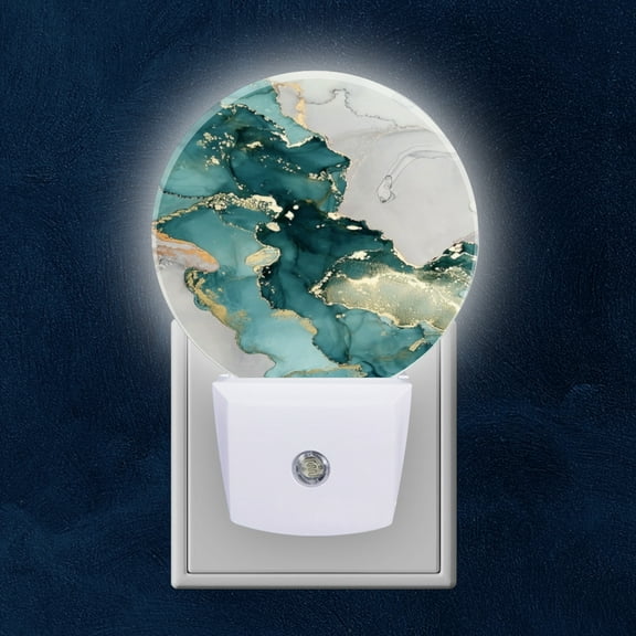 Night Light Plug into Wall,Dusk to Dawn Sensor Auto-On/Off for Bathroom, Hallway,Kids Room-Painting Of Large Body Of Water