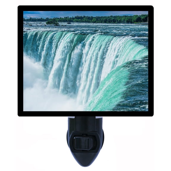 Night Light - Night Light Plus Extra Free Switchable Insert. 4 Watt Bulb, E12 Base. Niagara Falls.