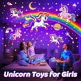 thumbnail image 1 of Night Light Projector for Kids,315 Lighting+15 Films+15 Music Sound Machine Baby, 360°Rotate+Remote+Dimmable Ceiling Star Projector for Kids Room Decor,Unicorn Toys Birthday Gifts for Girls, 1 of 4