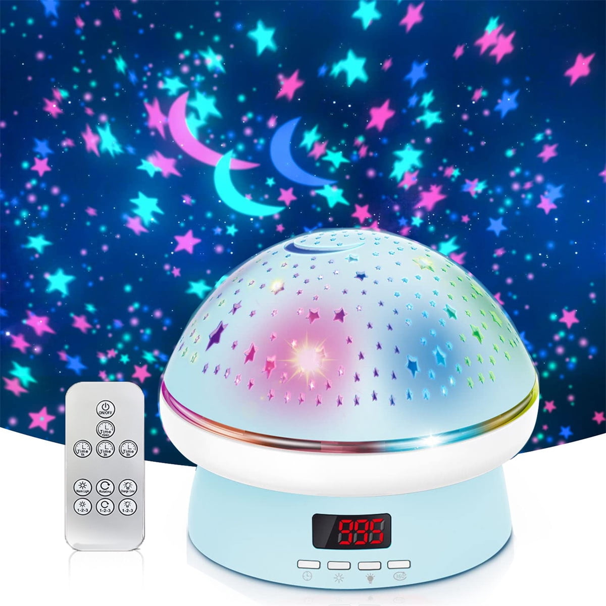 Galaxy Projector Light,GoLine Star Projector for Bedroom, Christmas  Birthday Gifts for Men Women Teen Girls Boys, Nebula Projector Night Light  with