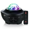 thumbnail image 1 of Night Light Projector, Star Projector, LED Galaxy Projector Light, Color Changing LED Light,Rotating Star Wave Projector with Remote Control Bluetooth, 1 of 4