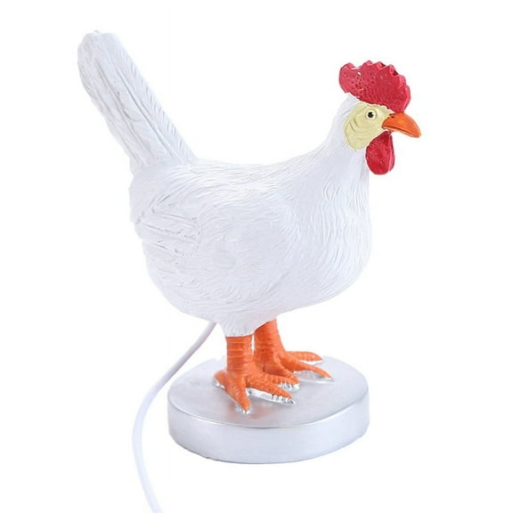 Night Light Simulated Animals, Table Lamp Funny Easter Home Decoration, Carnival Chicken Night Light Decoration