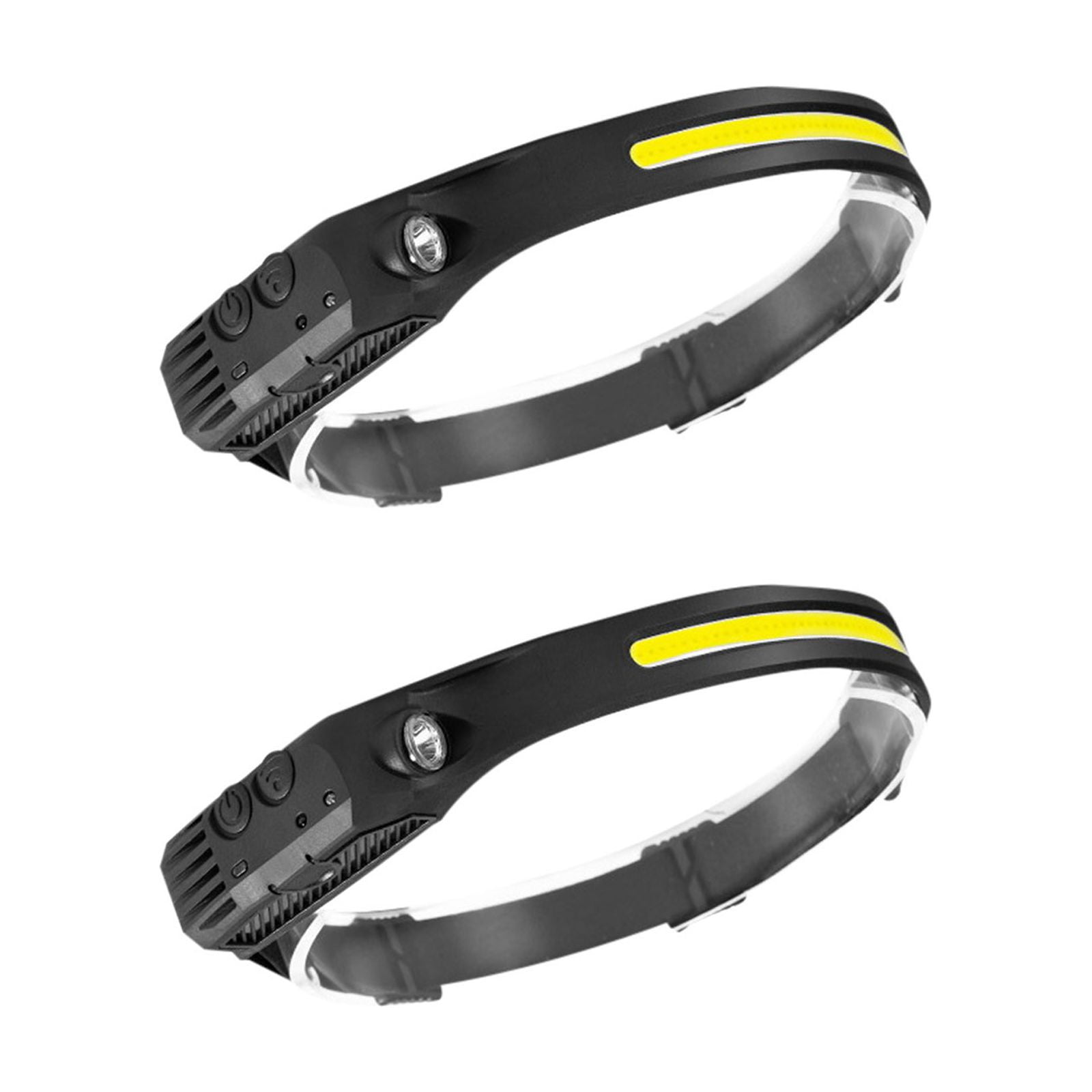 Night Light Solar Inductive Headlamp COB Portable Light Silicone