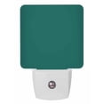 thumbnail image 1 of Night Lights Auto Sensor Aventurine Green Plug-in LED Nightlights Lamp Dusk to Dawn for Living Room, Bedroom, Bathroom, Hallway, Stairways Home Wall Decor, Simple Style Night Light, 1 of 9