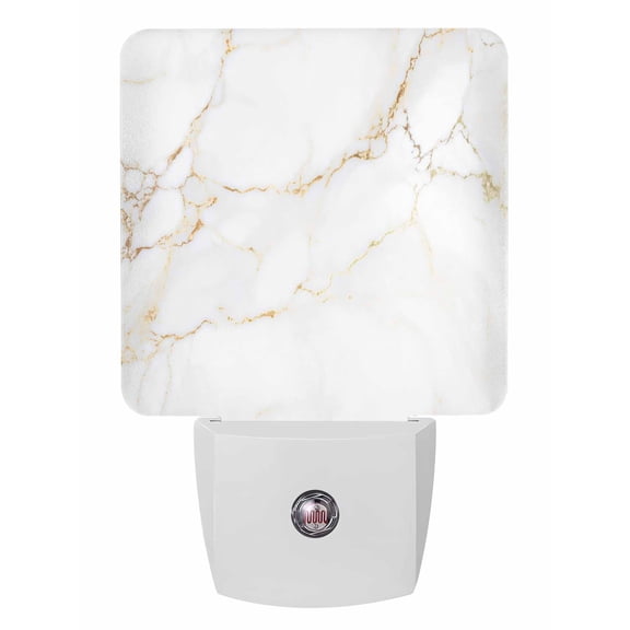 Night Lights Auto Sensor Grey Marble Plug-in LED Nightlights Lamp Dusk to Dawn for Living Room, Bedroom, Bathroom, Hallway, Stairways Home Wall Decor, Ombre Abstract Art Night Light