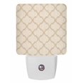 thumbnail image 1 of Night Lights Auto Sensor Moroccan Texture Plug-in LED Nightlights Lamp Dusk to Dawn for Living Room, Bedroom, Bathroom, Hallway, Stairways Home Wall Decor, Vintage Linen Night Light, 1 of 9