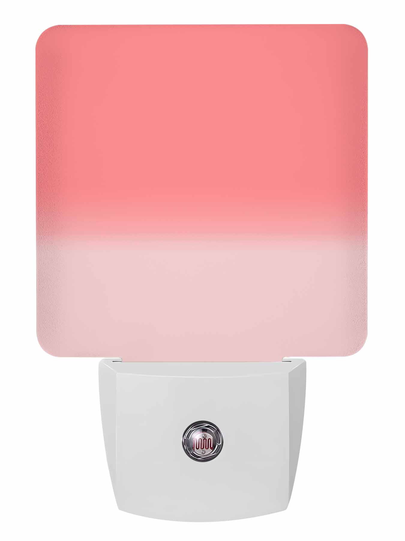 Night Lights Auto Sensor Red Pink Ombre Plug-in LED Nightlights Lamp ...