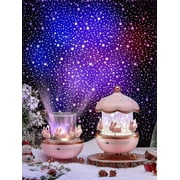 Night Lights For Kids Room, 8 Songs Sound Machine Baby Night Light Projector,360 Rotating Remote Timer Kids Night Light For Bedroom,12 Modes