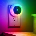 thumbnail image 1 of Night Lights for Kids, Dynamic RGB Night Lights Color Changing, Nightlight with Light Sensors, Kids Night Lights for Bedroom, Plug in Night Light for Boys, Girl Night Light, 4 Pack, 1 of 15