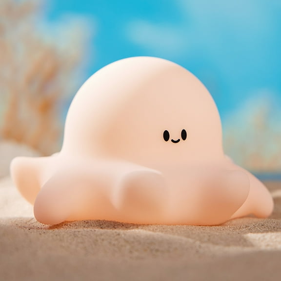 Night Lights for Kids, Octopus Baby Bedside Night Lamp, Silicone Rechargeable Night Light, LED Cute Night Light with Dimmable & Timer, Room Decor Birthday Christmas Gifts for Toddler Baby Child