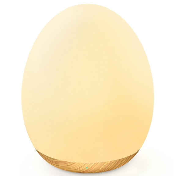 Night Lights for Kids Room, Baby Night Light with 7 Colors Changing & Dimming Function, Rechargeable Kids Night Light with 1 Hour Timer & Touch Control, Up to 100H, Wood Grain