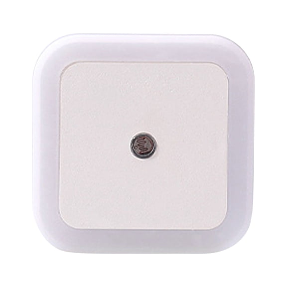 Night Lights Plug into Wall, 2.6x2.6inch Square Shaped LED Night Light with Smart Sensor Dusk to Dawn Sensor, Compact Size and Unique for Kitchen,Bathroom,Bedroom,Hallway(White)