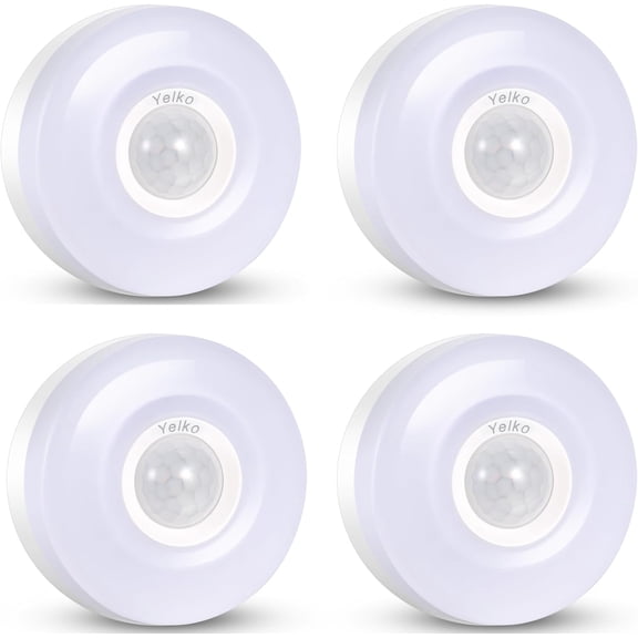 Night Lights Plug Into Wall,200 Lumen Super Bright Plug in Motion Sensor Light Indoor,Smart Plugin Motion Activated nightlights for Bathroom, Hallway(4Pack)