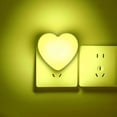 thumbnail image 1 of Night Lights Plug into Wall, Cute Heart Shape LED Nightlight, Smart Dusk to Dawn Sensor Auto-On/Off Lighting for Home Nursery Living Room Bedroom Bathroom Hallway(Yellow), 1 of 8