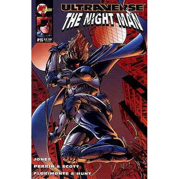Night Man, The #16 VF ; Malibu Comic Book