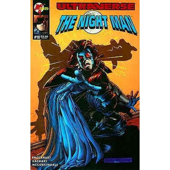Night Man, The #18 VF ; Malibu Comic Book