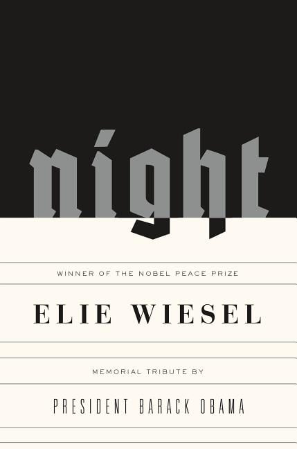 Night by Elie Wiesel 25th Anniversary Edition Paperback Book 