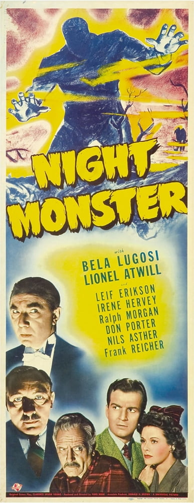 Night Monster Canvas Art - (11 x 17)