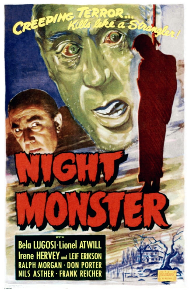 Night Monster Canvas Art - (11 x 17)
