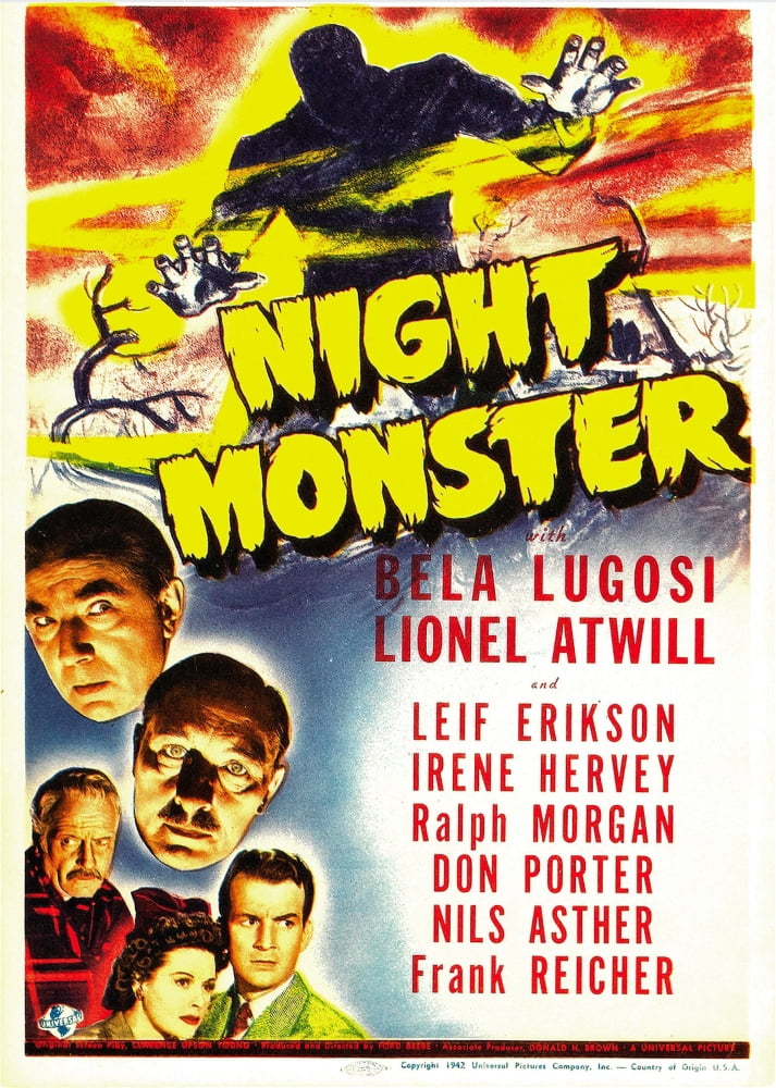 Night Monster Canvas Art - (24 x 36)