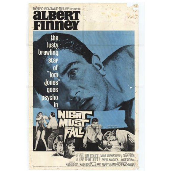 Night Must Fall Movie Poster - 27 x 40 in.