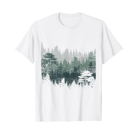 Night Nature Wildlife Trees Outdoor Forest T-Shirt