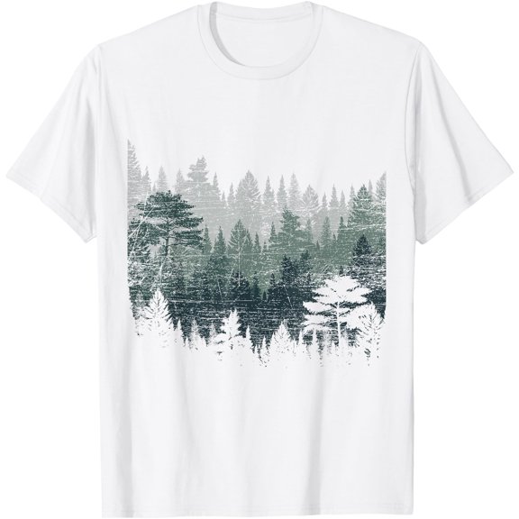 Night Nature Wildlife Trees Outdoor Forest Unisex T-Shirt for Men Women Kids Toddler