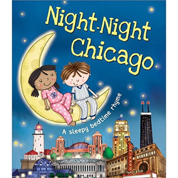 Pre-Owned Night-Night Chicago (Board book) 1492639354 9781492639350