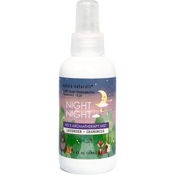 Night Night- Kid's Lavender + Chamomile Sleep Spray, Lavender Essential Oil Calming Blend, Mist You Lil One's Mood, 4 oz