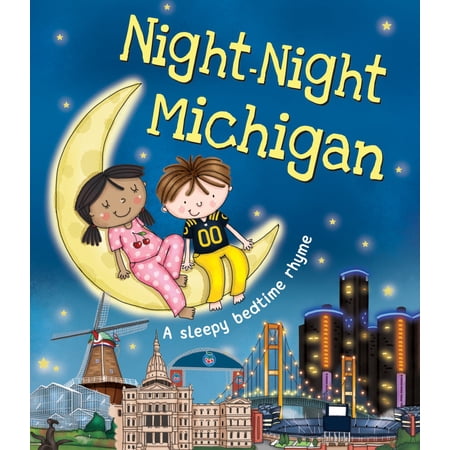 Night-Night Michigan (Board Book)