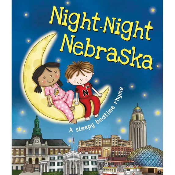 Pre-Owned Night-Night Nebraska: A Sweet Goodnight Board Book for Kids and Toddlers, 9781492654827, 1492654825, Paperback, Brdbk edition