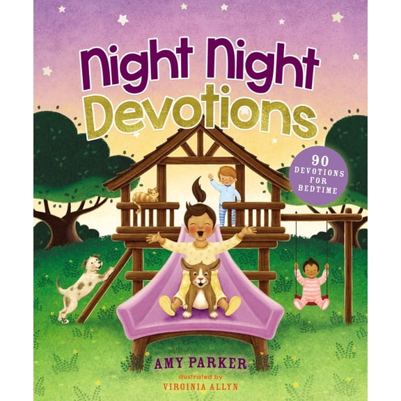 Pre-Owned Night Night Night Night Devotions: 90 Devotions for Bedtime, (Hardcover)