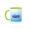 thumbnail image 1 of Night Nurse, 15oz Two-Tone Green Mug, 1 of 7
