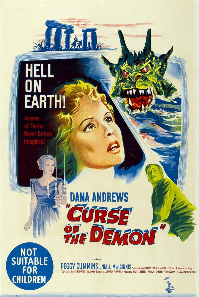 Night Of The Demon Canvas Art - (11 x 17)