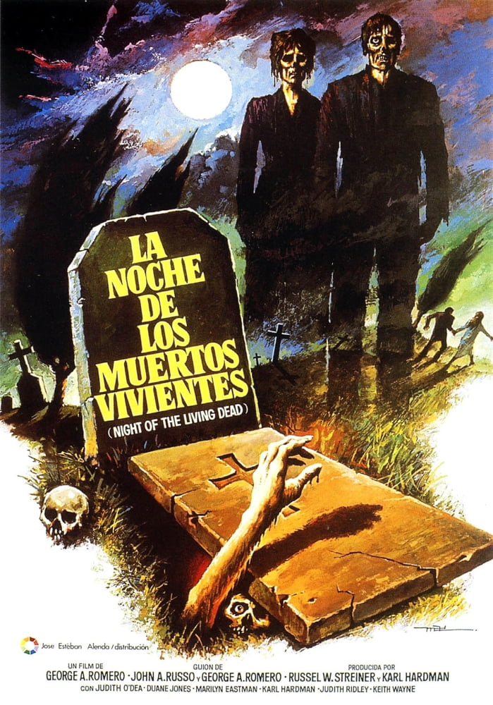 Night Of The Living Dead Canvas Art - (24 x 36)