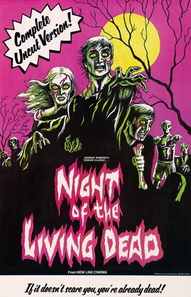Night Of The Living Dead U Canvas Art - (11 x 17)