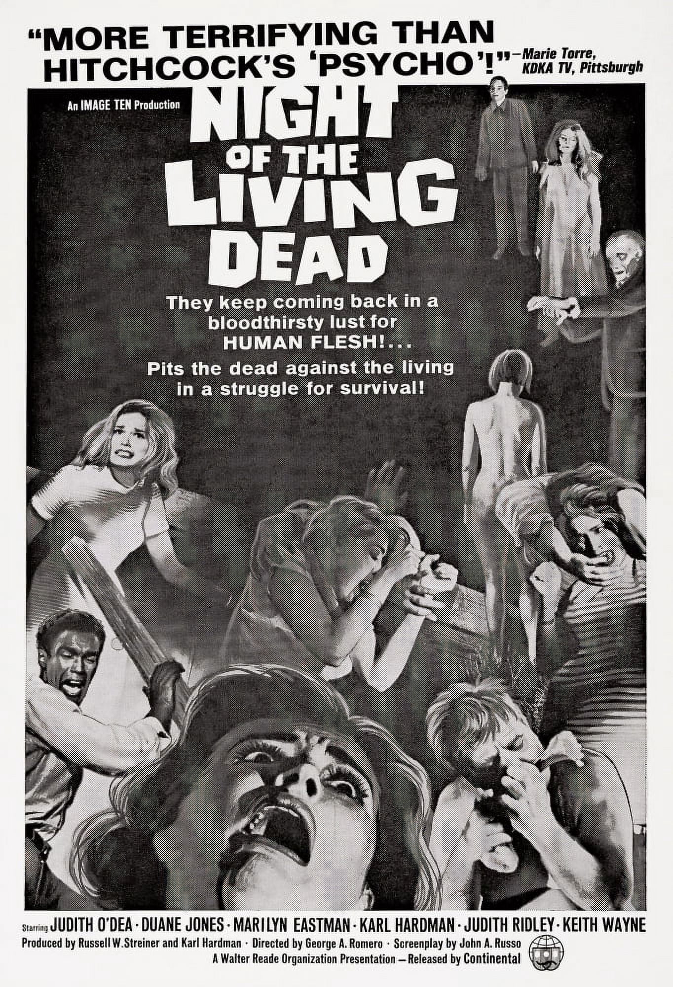 Night Of The Living Dead U Canvas Art - (24 x 36)