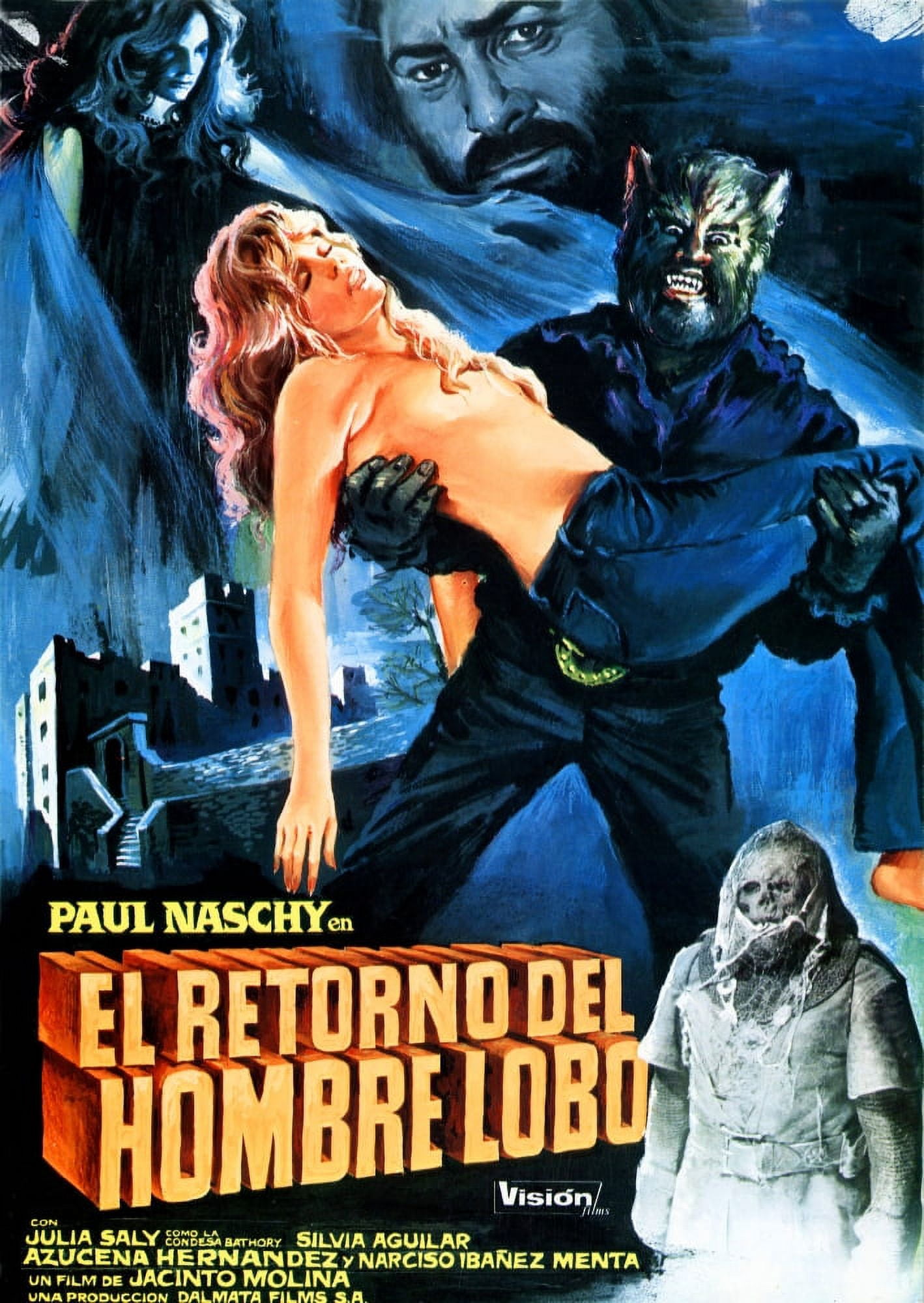 Night Of The Werewolf Canvas Art - (18 x 24)
