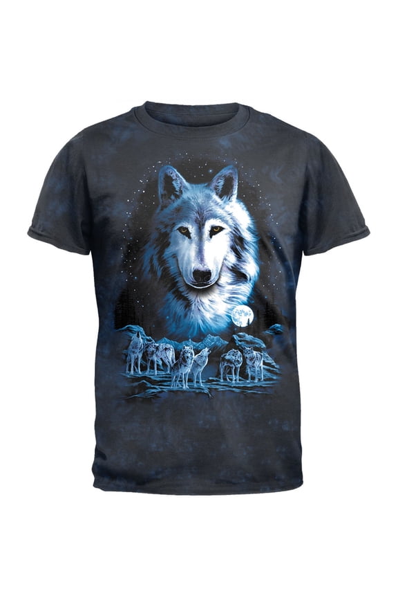 Night Of The Wolves Tie Dye T-Shirt