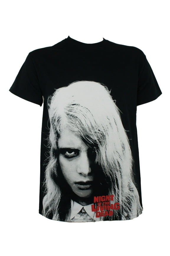 Night Of the Living Dead Mens Karen Cooper Kyra Zombie Face T-Shirt XL