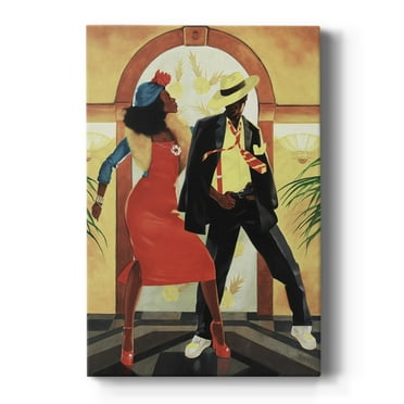 Night Out I Premium Gallery Wrapped Canvas - Ready to Hang