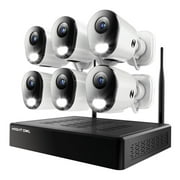 Night Owl 10 Channel 4K Resolution 1TB Wi-Fi NVR Security System and 6 Wi-Fi IP 4K Cameras