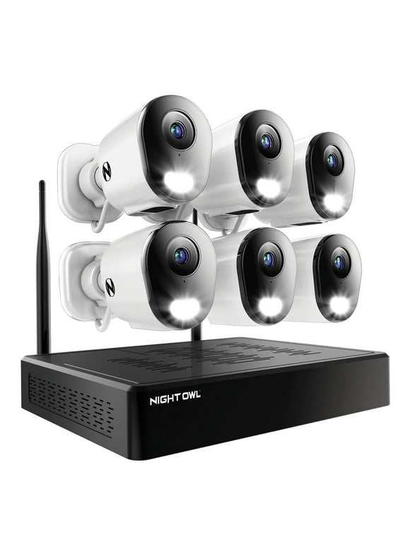 Night Owl 4 Channel Wireless Smart Security Hub Night Owl Wireless Security Cameras in Security Cameras - Walmart.com