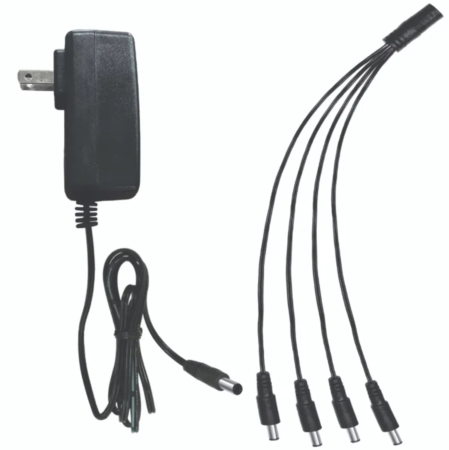 Night Owl 15V-1.6A Camera Power Adapter with 4-Way Power Splitter ...